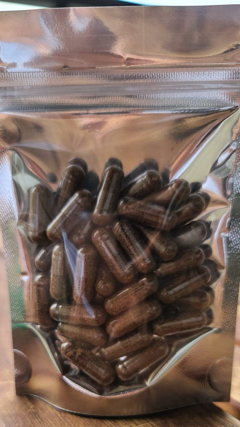 Organic Elderberry Powder Capsules - Alchemy Botanicals & Herbs Corp