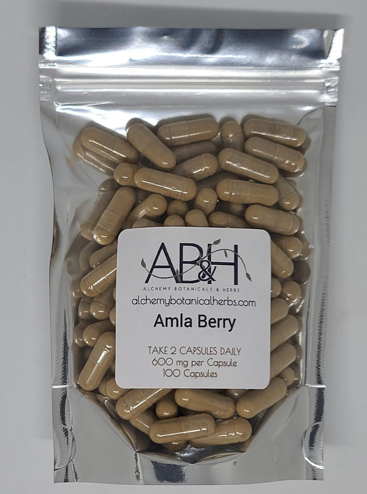 
                  
                    Amla Berry Capsules 600mg - Alchemy Botanicals & Herbs Corp
                  
                