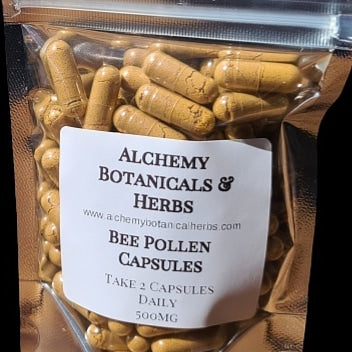 
                  
                    BEE POLLEN CAPSULES - Alchemy Botanicals & Herbs Corp
                  
                