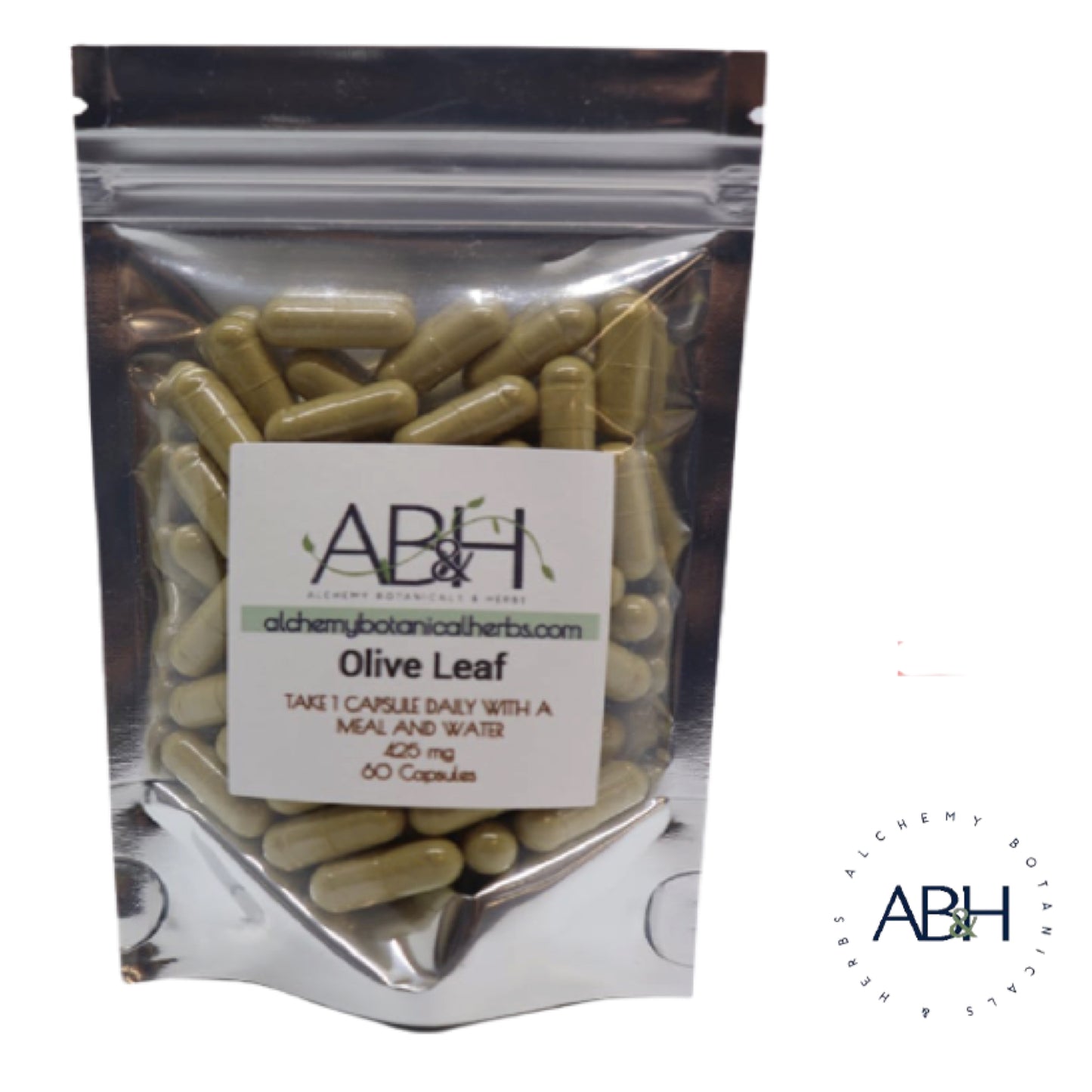 
                  
                    Olive Leaf Capsules 60 Capsule size O capsule Vegan - Alchemy Botanicals & Herbs Corp
                  
                