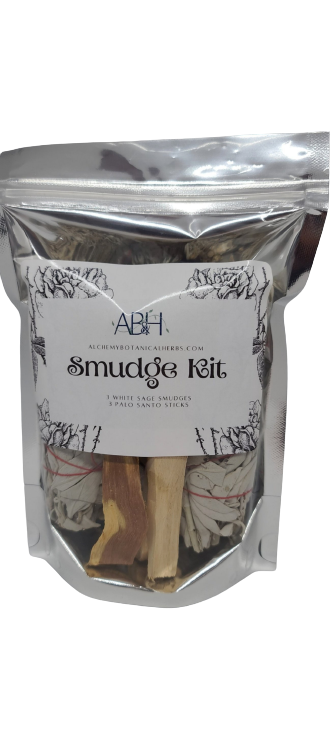 SMUDGE BUNDLE 3X White Sage Smudge Sticks & 3X Palo Santo Sticks Bundle - Alchemy Botanicals & Herbs Corp